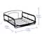 Kitchen Details Industrial Collection Matte Black Napkin Holder